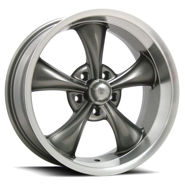 Ridler R695 Grey w/Machined 20×10 5×127 0P