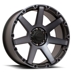 BGW Vader Matt Black 17×8 6×139.7 20P