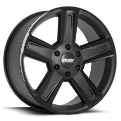 BGW Trader Matt Black 18×8 6×139.7 30P