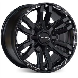 ROH Alloy Vapour Matt Black 16×8 5×150 0P