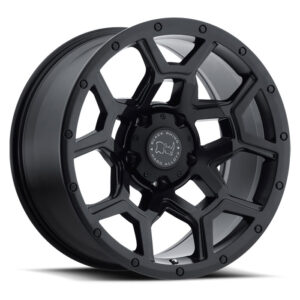 Black Rock Black Rhino Overland Matt Black 17×9.5 6×139.7 6P