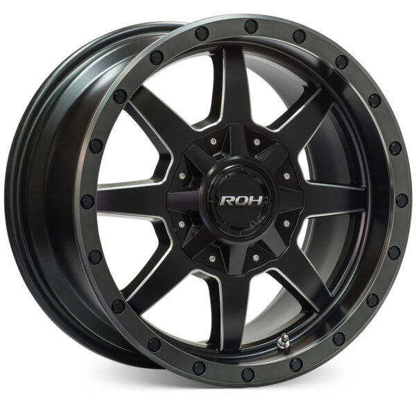 ROH Alloy Beadlock Matt Black 16×8 6×139.7 30P