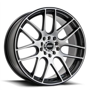 BGW Jd-M Satin Black 17×7.5 5×100 35P