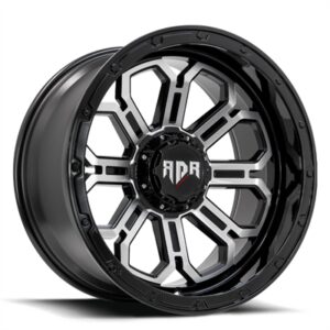 Rdr RD23 Gloss Black 20×10 6×139.7 -18P