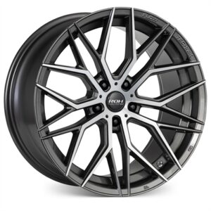 ROH Alloy RF4 Gunmetal w/Machined 19×8.5 5×120 40P