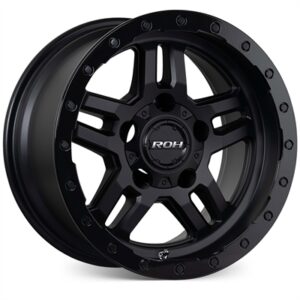 ROH Alloy Hammer Matt Black 16×9 5×150 -12P