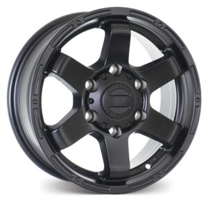 BGW Bandit Matt Black 17×7.5 6×139.7 28P