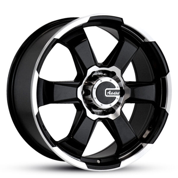 Advanti Racing Force 35 GLOSS BLACK 18×8 6×139.7 35P