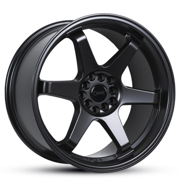 Orbit Kaman 30 SATIN BLACK 18×8.5 5×100 30P