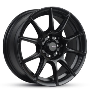 Advanti Racing Ryoshi 38 MATT BLACK 15×6.5 5×100 38P