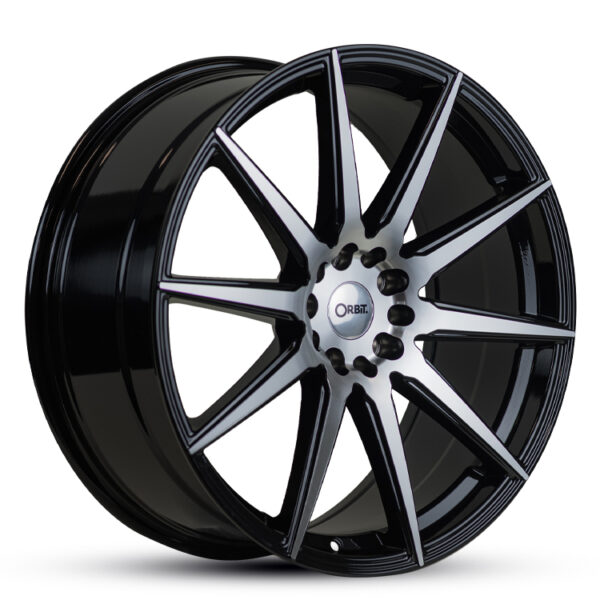 Orbit Senna 38 GLOSS BLACK 20×8.5 5×114.3 38P