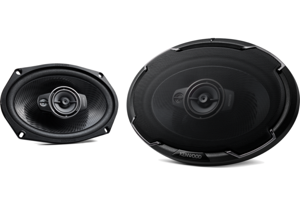 Kenwood KFC-PS6976 6 x 9 inch Flush Mount 3-way 3-Speaker System