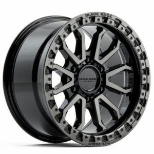 Black Rock Cobra GLOSS BLACK 17×9 6×139.7 25PP