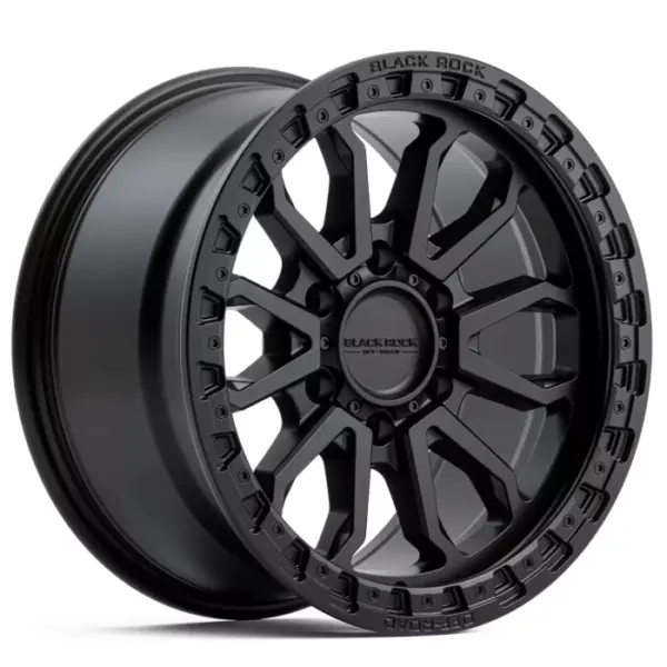 Black Rock Cobra SATIN BLACK 17×9 6×139.7 25PP