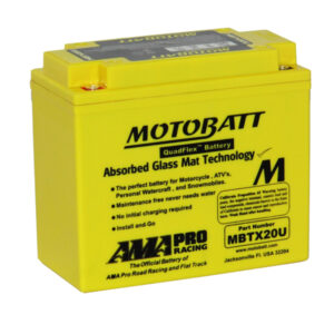 Motobatt Motorcycle Battery MBTX20U