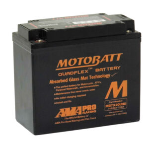 Motobatt Motorcycle Battery Black Cased MBTX20UHD