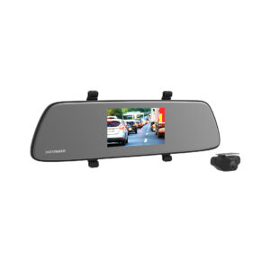 Parkmate MCPK-502DVR 5.0” Touch Screen DVR Mirror with Full HighDefintion Front & Rear Cameras