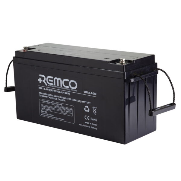 Remco AGM Deep Cycle Battery RM12-150DC