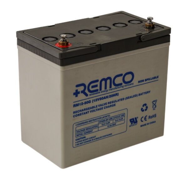 Remco GEL Deep Cycle Battery RM12-50G