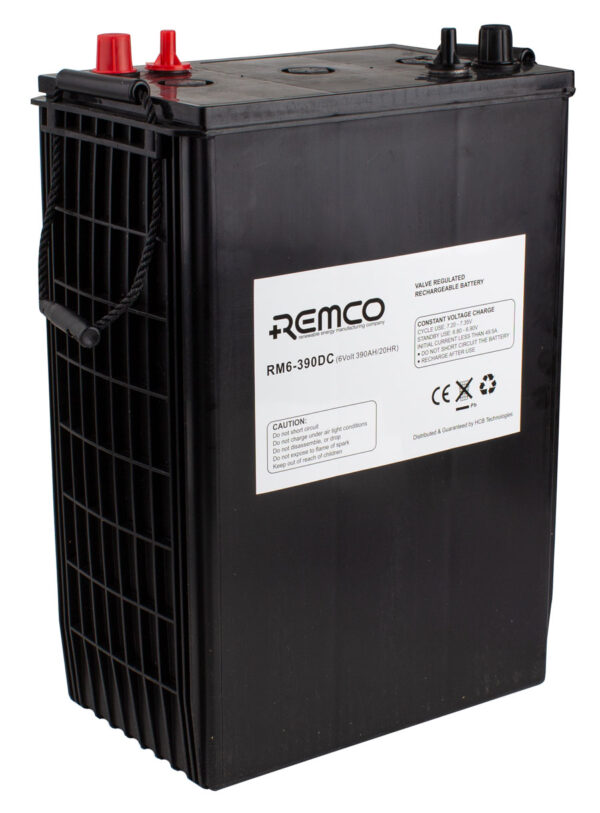 Remco AGM Deep Cycle Battery RM6-390DC