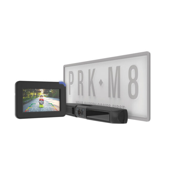 Parkmate RVK-43SW 4.3” Solar Powered Reverse Camera Kit with Wireless Transmission