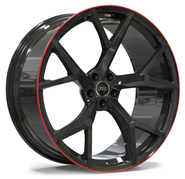 DTM Forged Series | F42 GLOSS BLACK 23×10.5 5×112 18P