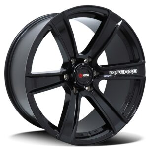 DTM Hd 2214/KF902 | Inferno Concave GLOSS BLACK 20×9.5 5×120 35P