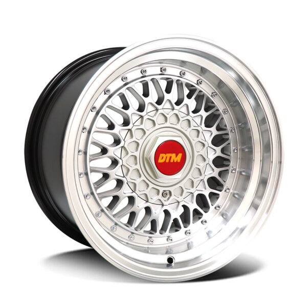 DTM Old-Skool 9155 | Old Skool-Iv HYPER SILVER 15×9 4×100 15P