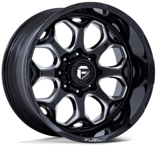 Fuel FC862 | Scepter GLOSS BLACK 20×10 6×139 -139P