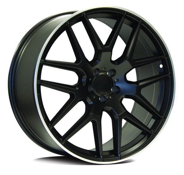 Replica Mercedes 7132 | Eris SATIN BLACK 22×10 5×130 35P