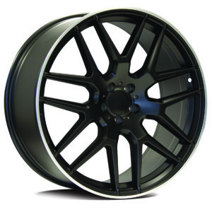 Replica Mercedes 7132 | Eris SATIN BLACK 22×10 5×130 35P