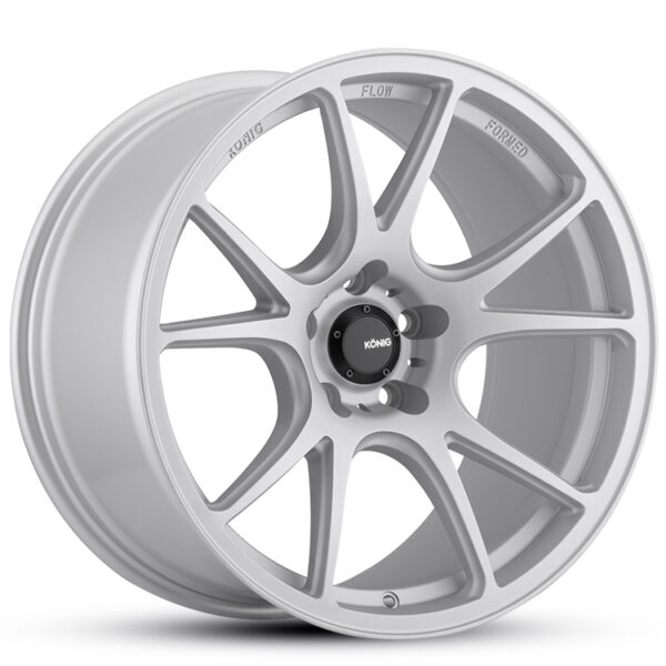 Konig Freeform 40 MATT SILVER 17×8 5×114.3 40P