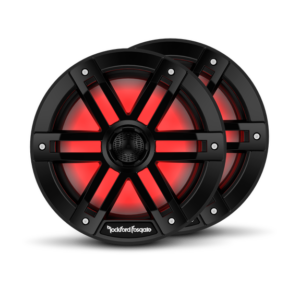 Rockford Fosgate M1-8B M1 8 inch Color Optix Marine 2-Way Speakers – Black