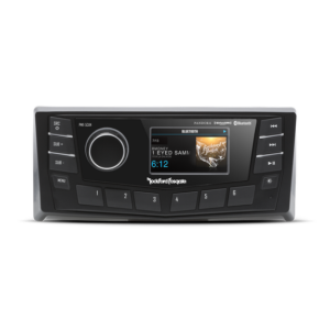 Rockford Fosgate PMX-5CAN Can Ready Receiver W/ 2.7 inch Colour Display, 1.75 Din, Usb Input Made For Ipod/ Iphone And Built-In