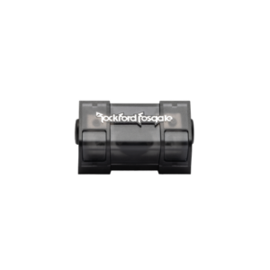 Rockford Fosgate RFFANL Inline Anl Or Maxi Fuse Holder Platinum Finish Accepts 1/ 0 Awg Or 4 Awg Wire