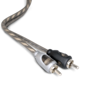 Rockford Fosgate RFI-3 3 ft Twisted Rca Lead