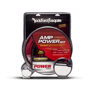 Rockford Fosgate RFK1D 1/ 0 Awg Power Kit Including (3) Rca & Speaker Wire