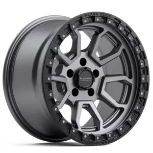 Black Rock Cobra 5S GUNMETAL GREY 17×9 5×114.3 0PP