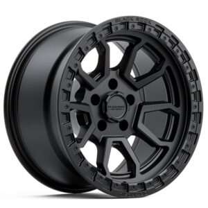 Black Rock Cobra 5S SATIN BLACK 17×9 5×114.3 0PP