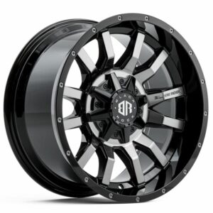 Black Rock Predator GLOSS BLACK 20×10 6×139.7 -10PP