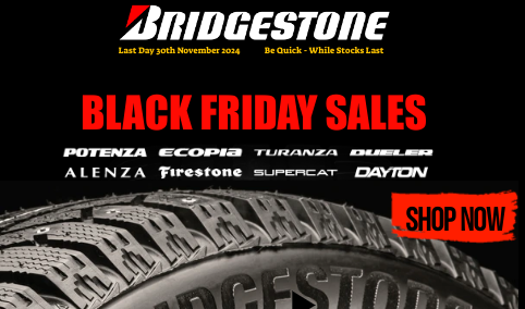 Bridgestone Tyres Website Advertisement 3