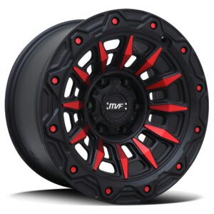 Diezel 2826B MATTE BLACK 17×9 6×139 -139P