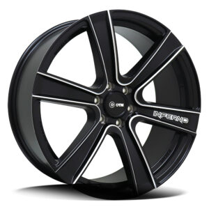 DTM KS266/KF902 | Inferno SATIN BLACK 20×8.5 6×114 35P