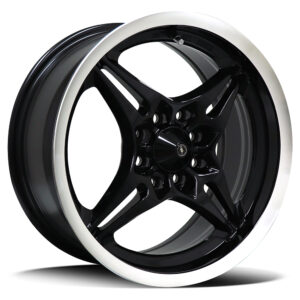 DTM 3935 | Old Skool-Ix BLACK POLISHED 15×7 4×100 35P