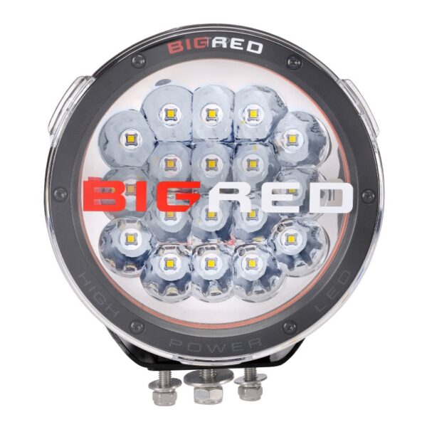 Big Red 12/24V 7In 90W 9000L Single Led Driving Light