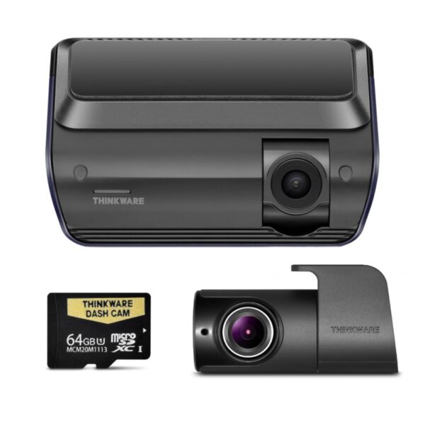 Thinkware 2K Qhd Front & Rear Dash Cam Kit (Q1000) – 64Gb