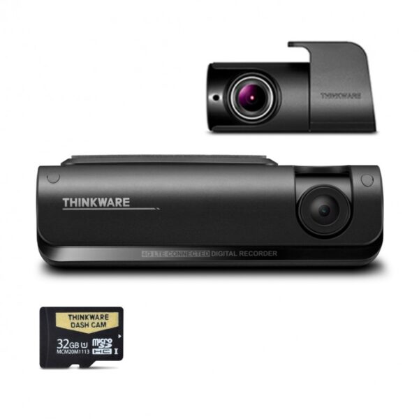 Thinkware 4G Lte Connected Full Hd Dual Dash Cam Kit – 32Gb