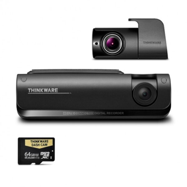 Thinkware 4G Lte Connected Full Hd Dual Dash Cam Kit – 64Gb