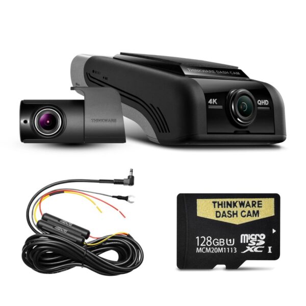 Thinkware Front & Rear Dash Cam (U1000) – 128Gb