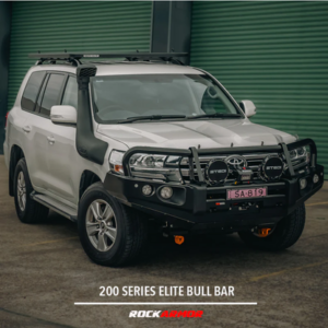 ROCKARMOR ELITE STEEL BULLBAR TO SUIT TOYOTA LANDCRUISER 200 GX GXL Sep 2015-2021 (Full Bar Replacement)